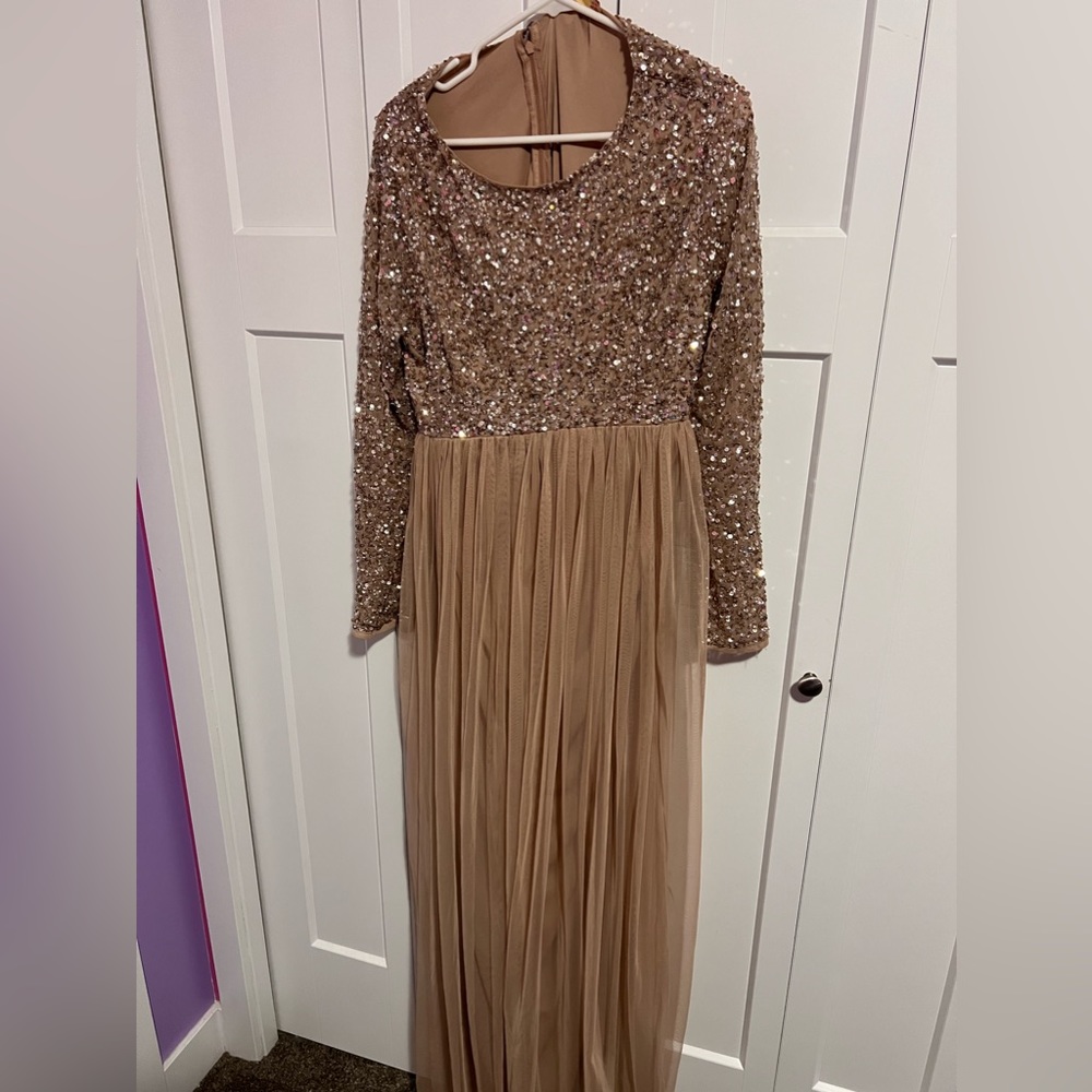 Maya Maternity Sequence dress